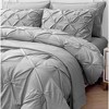 BAGOKIE 7-Piece Pinch Pleat Bed in a Bag Comforter Set for All Season - 3 of 4