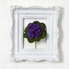 Nearly Natural 9-in African Violet Artificial Plant (Set of 6), Purple - 2 of 2