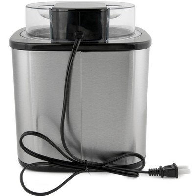 Nostalgia 2-Quart Stainless Steel Digital Ice Cream Maker