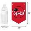 Big Dot of Happiness Red Graduation Bunting Banner - Party Decorations - Congrats Grad 2026 - 2 of 4