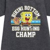 - SpongeBob SquarePants - Bikini Bottom Egg Hunting Champ Graphic Short Sleeve Fleece Dress - 2 of 4