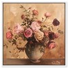 Art Remedy Burgundy Flower Afternoon Floral Glam Art Framed - 2 of 4