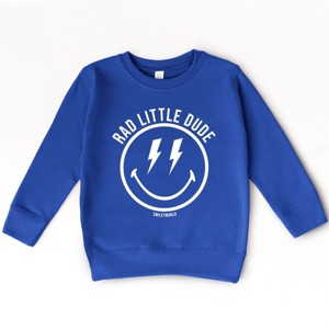 The Juniper Shop SmileyWorld Rad Little Dude Toddler Sweatshirt - 1 of 4