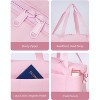 Narwey Puffer Gym Bag , Weekender Duffle Bag for Travel with Wet Pocket - 2 of 3
