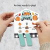 Big Dot of Happiness Happy Fall Truck - Harvest Pumpkin Party Game Pickle Cards - Pull Tabs 3-in-a-Row - Set of 12 - 2 of 4