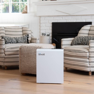 Levoit White HEPA Air Purifier with Odor Absorbing Filter