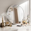 Apmir  Round High Quality Aluminum Alloy Framed French Cleat Mounted Wall Decor Bathroom Vanity Mirror - 4 of 4