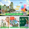 Angel Sar 100-Piece Military Magnetic Building Blocks, STEM Construction Cube Toys, Educational Stacking Magnets for Kids, Christmas Birthday Gifts - 4 of 4