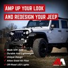 American Modified Gladiator Grille Compatible with 2007 to 2018 Jeep Wrangler JK - 3 of 4