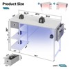Bestier 47 Inch LED Computer Desk with Storage Drawer - 4 of 4