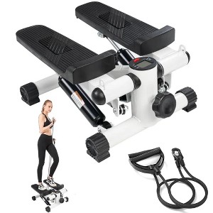 WOPET Mini Stair Stepper with Resistance Bands, Home Fitness Stepper Machine for Full-Body Workout, Supports Up to 330lbs - 1 of 1