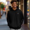 Dalix Astronaut Embroidery Relaxed Hoodie Soft Fleece Sweatshirt Fit Lounge Mens - 3 of 4