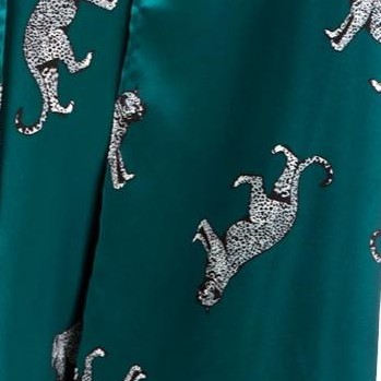 deep emerald leopard