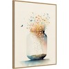 Amanti Art Jug of Wildflowers by Leah Mclean Framed Wall Art Print - 2 of 4