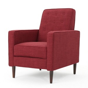 Dexmalle Modern Fabric Recliner Sofa Chair - 1 of 4