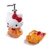 Hello Kitty Gingerbread Christmas & Holiday Bathroom Lotion Pump & Soap Dish Decor Set - 2 of 4