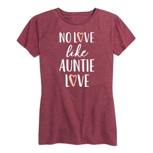 Women's - Instant Message - Auntie Love Short Sleeve Graphic T-Shirt - 1 of 4