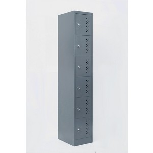 TIRAMISUBEST 6-Shelf Steel Garage Storage Cabinet - 71" Lockable Metal Organizer for Garage, Warehouse & Workshop (Gray) - 1 of 4