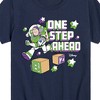 Boys' - Toy Story - Buzz Lightyear Blocks One Step Ahead Short Sleeve Graphic T-Shirt - 2 of 4