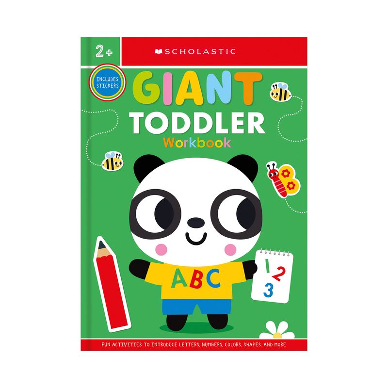 Giant Toddler Workbook: Scholastic Early Learners (Workbook) - (Paperback), 1 of 2