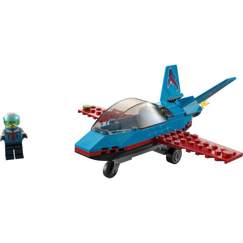 LEGO City Great Vehicles Stunt Plane Toy Building Set 60323, 3 of 8