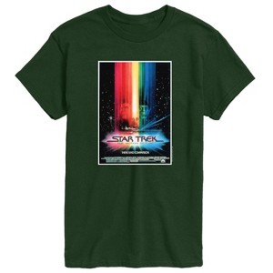 Men's - Star Trek - Retro Movie Poster Short Sleeve Graphic T-Shirt - 1 of 4