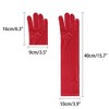 INSPIRE CHIC Women's Long Sleeve Velvet Opera Gloves - 2 of 4