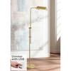 Regency Hill Traditional Adjustable Pharmacy Floor Lamp with USB Charging Port 54" Tall Brass for Living Room Reading House Bedroom - 2 of 4