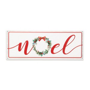 Cheung's Clara Holiday Metal Sign - Noel - 1 of 4