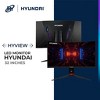 HYUNDAI 32” Curved Gaming Monitor - 2560x1440p QHD, 180Hz, 1ms MPRT, IPS Panel, HDMI & DP Ports, Black - 3 of 4