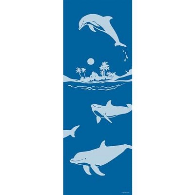 Wai Lana Yogi Dolphins Mat, Blue