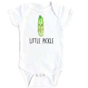 Pickle Little - Baby Boy Girl Clothes Infant Onesie® Funny Cute Newborn GS1 - 1 of 4