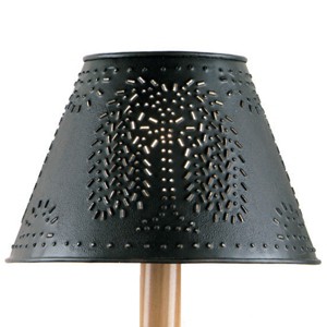 Park Designs Black Metal Willow Shade 12"D - 1 of 4