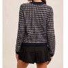 Women's Juno Tweed Sweater Cardigan - Hem & Thread - 3 of 4