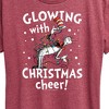 Women's - The Cat in the Hat - Glowing Christmas Cheer Short Sleeve Graphic T-Shirt - 2 of 4