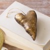 Transpac Canvas Heart w/Gold Leafing Home Decorations Valentines - 2 of 2