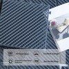 Syemin Carpet Tiles Practical All Weather Patio Interlocking Deck Tiles Four Slat Plastic Outdoor Flooring for Balcony, Dark Gray, - 3 of 4