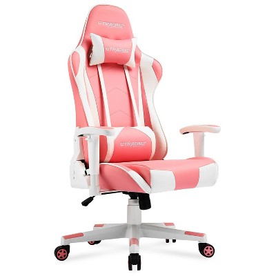 Gaming Office Chair PU Leather with Adjustable Headrest and Lumbar Pillow - GTRACING