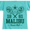 Girls' - Barbie - Ken Malibu Tennis Club 1961 Fitted Short Sleeve Graphic T-Shirt - 2 of 4