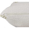 Home Mart Goods Queen Size Soft Plush Bamboo Memory Foam Support Pillow (Set Of 2) - 4 of 4