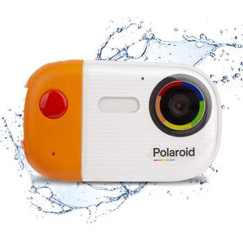 Polaroid Underwater Rechargeable Camera 18mp 4K with LCD Display