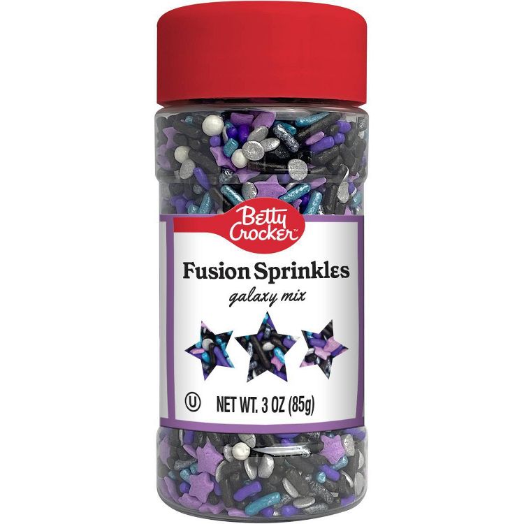 Betty Crocker Galaxy Fusion Sprinkle Bottle - 3oz, 1 of 3