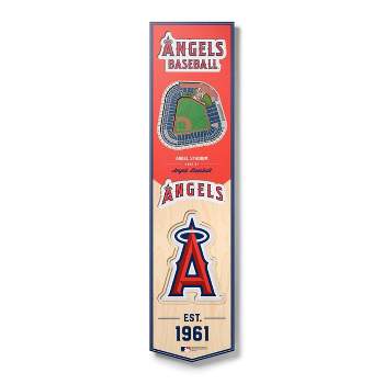 8" x 32" MLB Los Angeles Angels 3D Stadium Banner