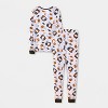 Girls' 4pc Hello Kitty Halloween Pajama Set - Orange - 2 of 4