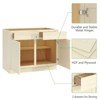 Kitchen Base Cabinet, Unassembled Cabinet with Adjustable Shelf without Top - 4 of 4