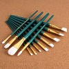 Royal Langnickel White Taklon Value Pack Brush Set-12/Pkg - 3 of 4