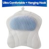 5 Star Super Deals Ergonomic Bathtub Gel Pillow Headrest w/ Quick-Dry 4D Mesh Cushion, Anti-Slip Suction Cups for Neck and Shoulder - 4 of 4