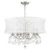 Livex Lighting Newcastle 6 - Light Chandelier in  Brushed Nickel - 2 of 4