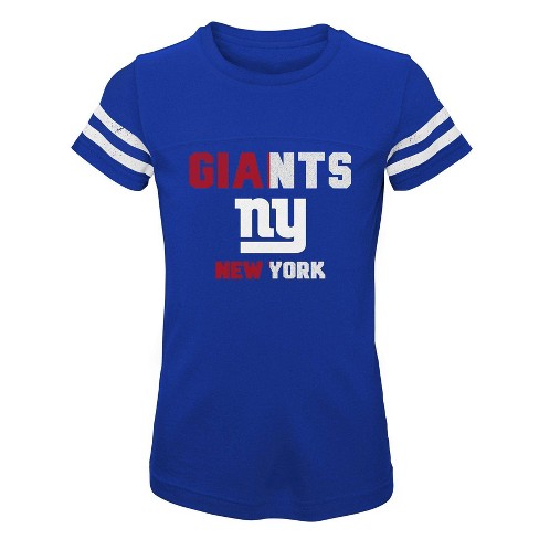 Girls ny giants shirt online