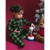 Leveret Cotton Kids Footed Pajamas Buffalo Plaid - Buffalo Check Christmas Pajamas - Xmas PJs - image 2 of 3